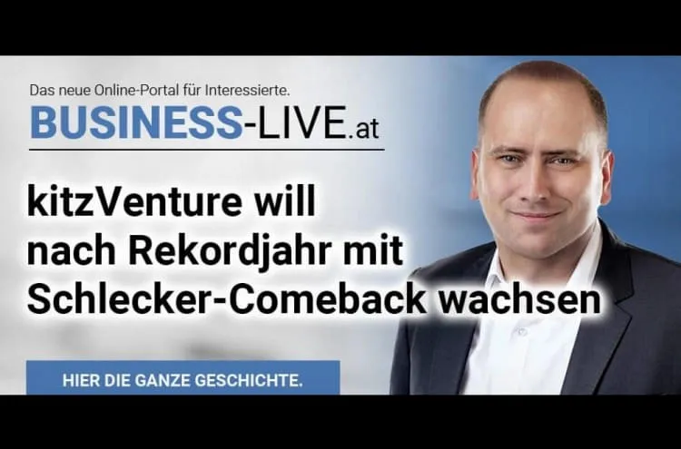 kitzVenture will nach Rekordjahr mit Schlecker-Comeback wachsen